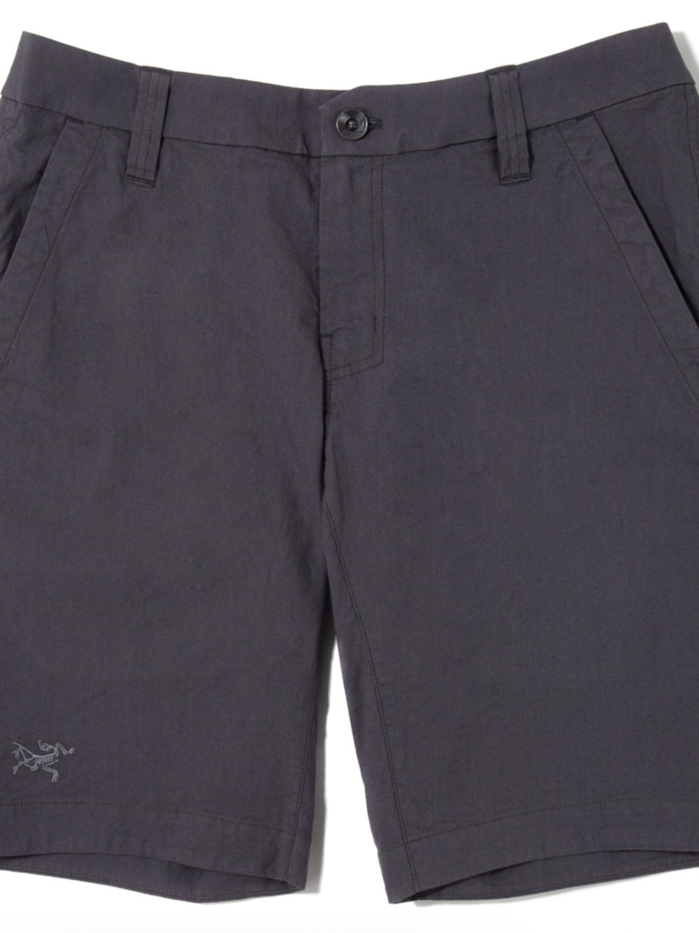 Mens Arcteryx Atlin Chino shorts 33 gray shorts hiking
